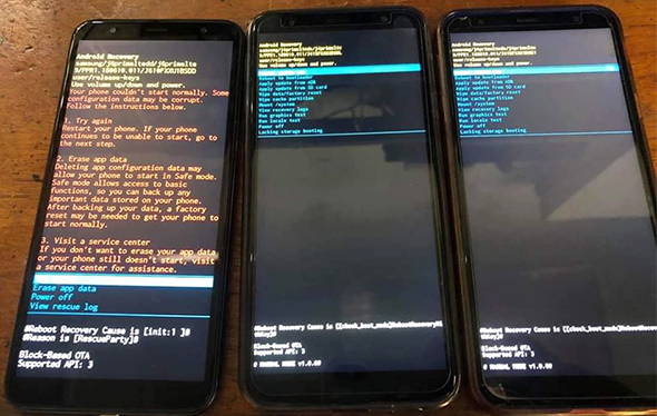 Nhiều điện thoại Samsung tại Việt Nam bị lỗi